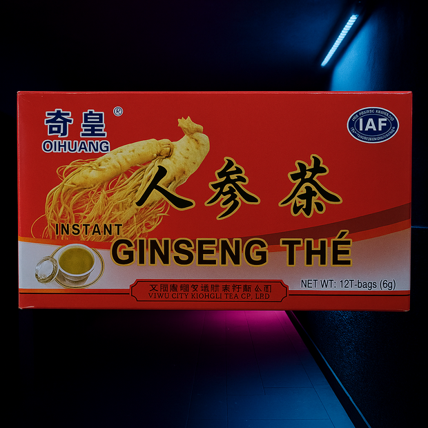 Le secret naturel pour la puissance masculine-Thé au Ginseng Qihuang orce, Vitalité et Virilité.